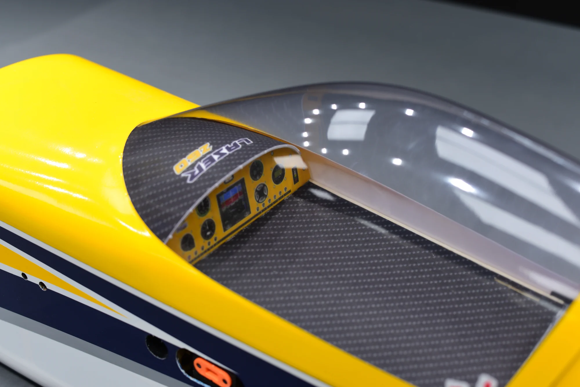 SW - 74" Laser 260 - White/Yellow/Navy (D) - ARF - Image 11