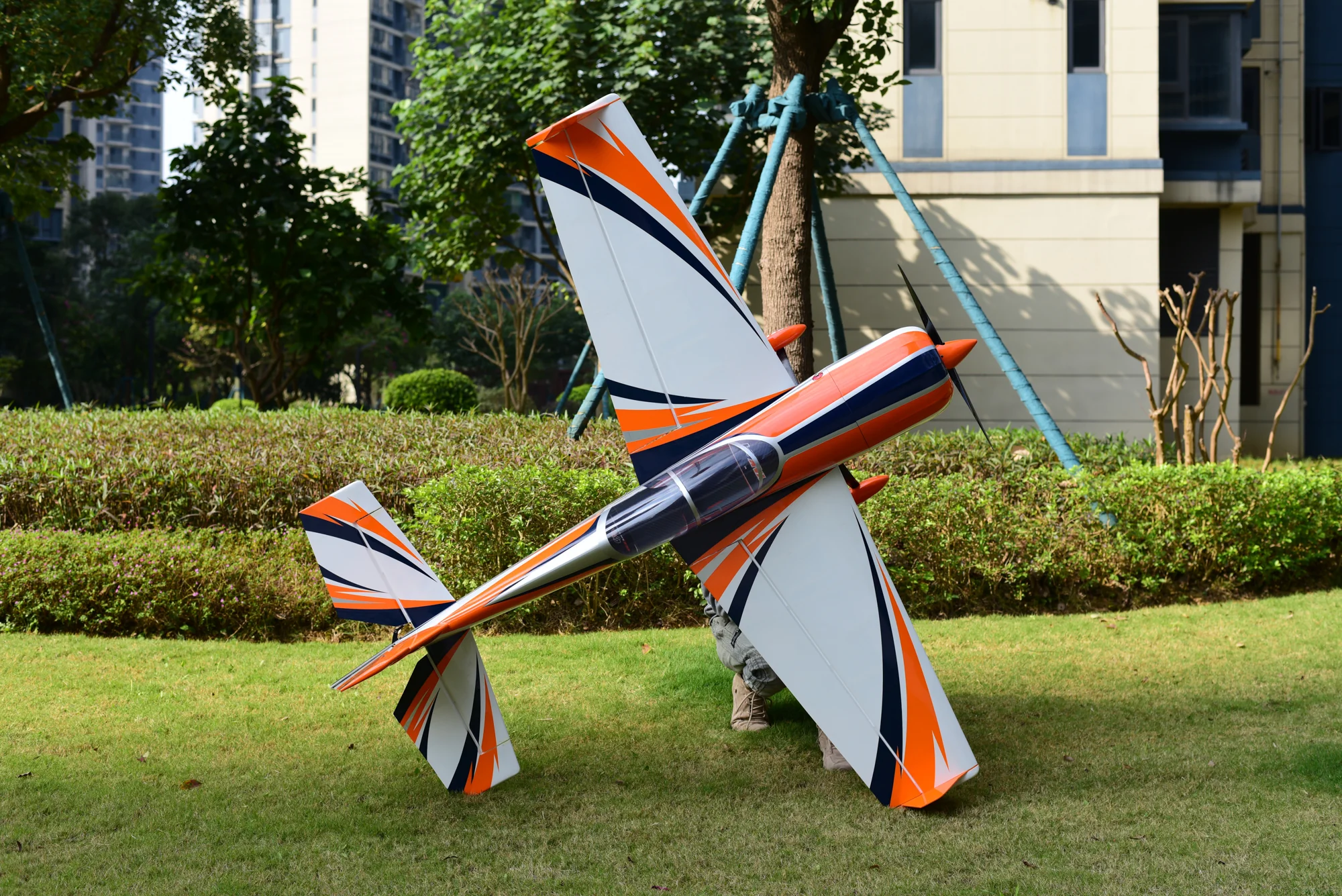 SW - 74" Yak 54 - White/Orange (B) - ARF - Image 6