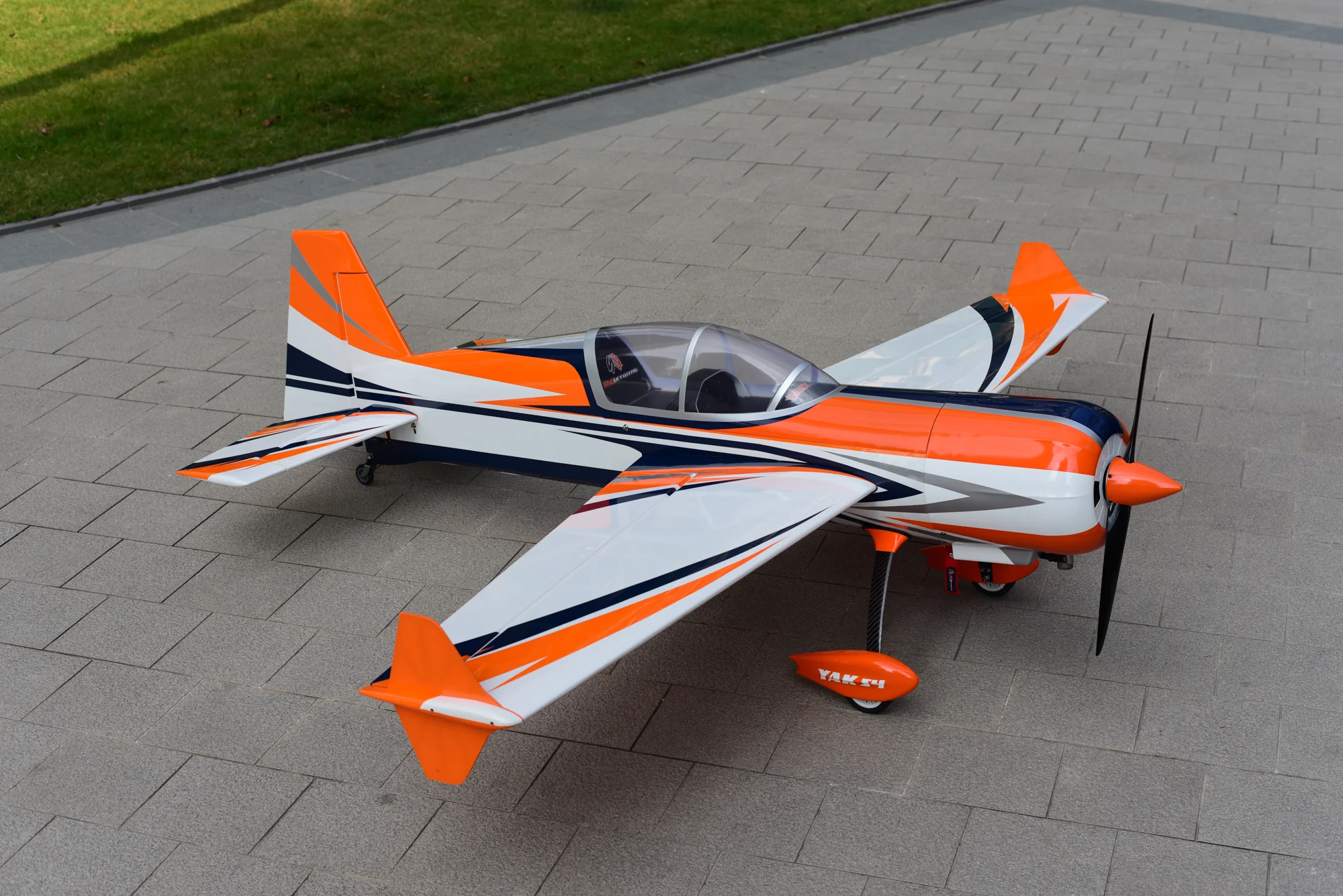 SW - 74" Yak 54 - White/Orange (B) - ARF - Image 7