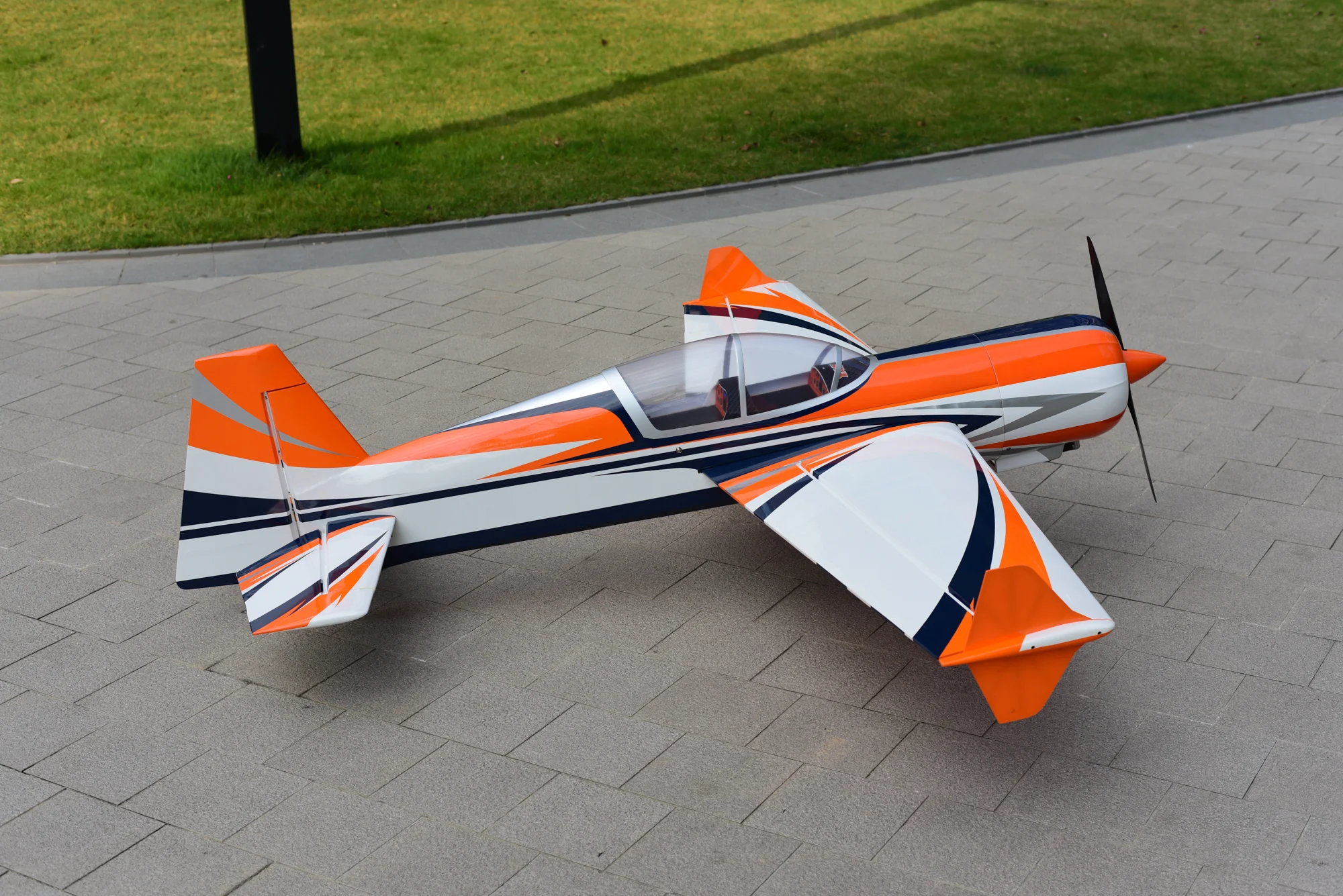 SW - 74" Yak 54 - White/Orange (B) - ARF - Image 9