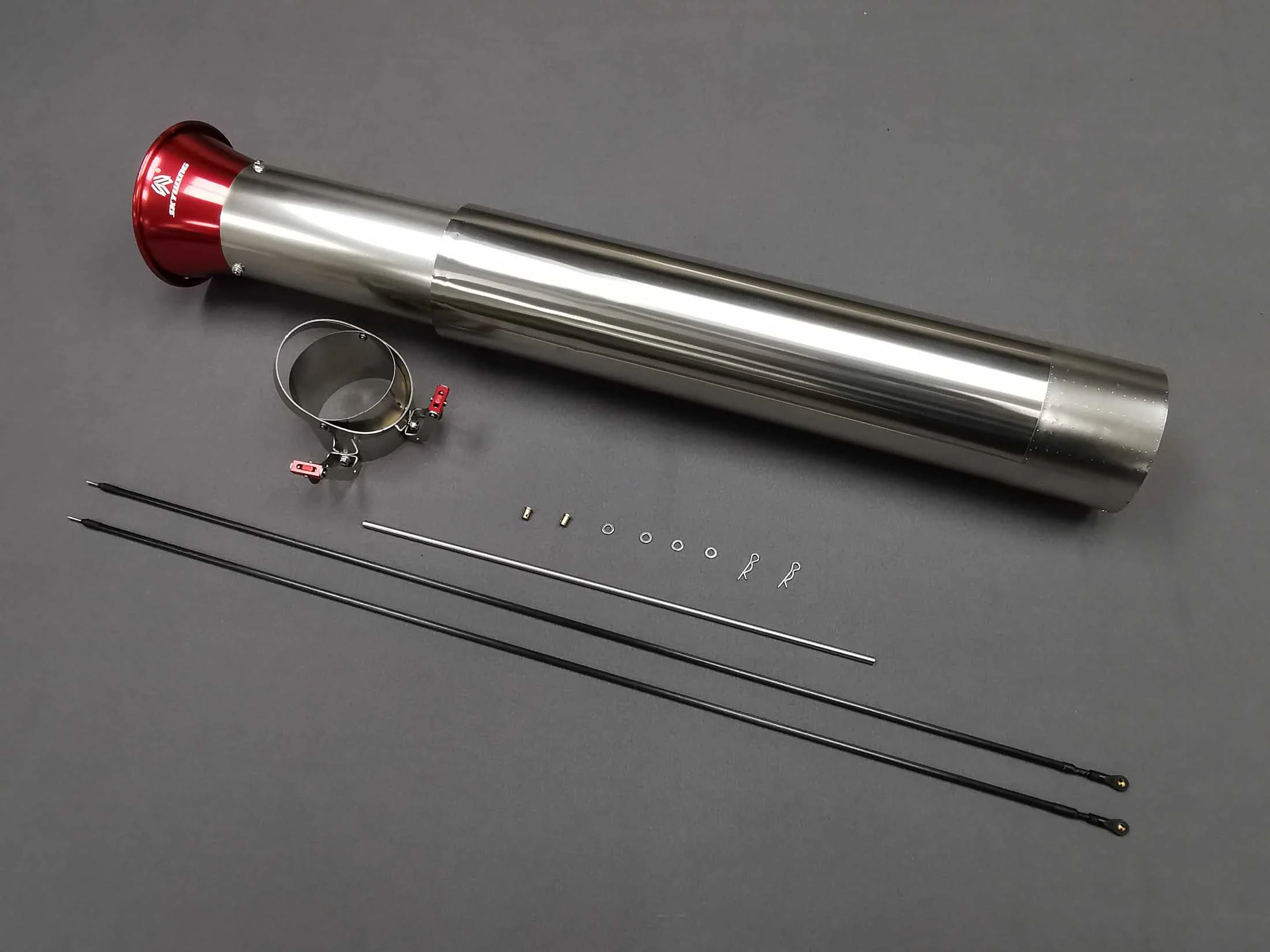 SW - Falcon 1.8M - Red/Metal Grey - ARF - Image 11