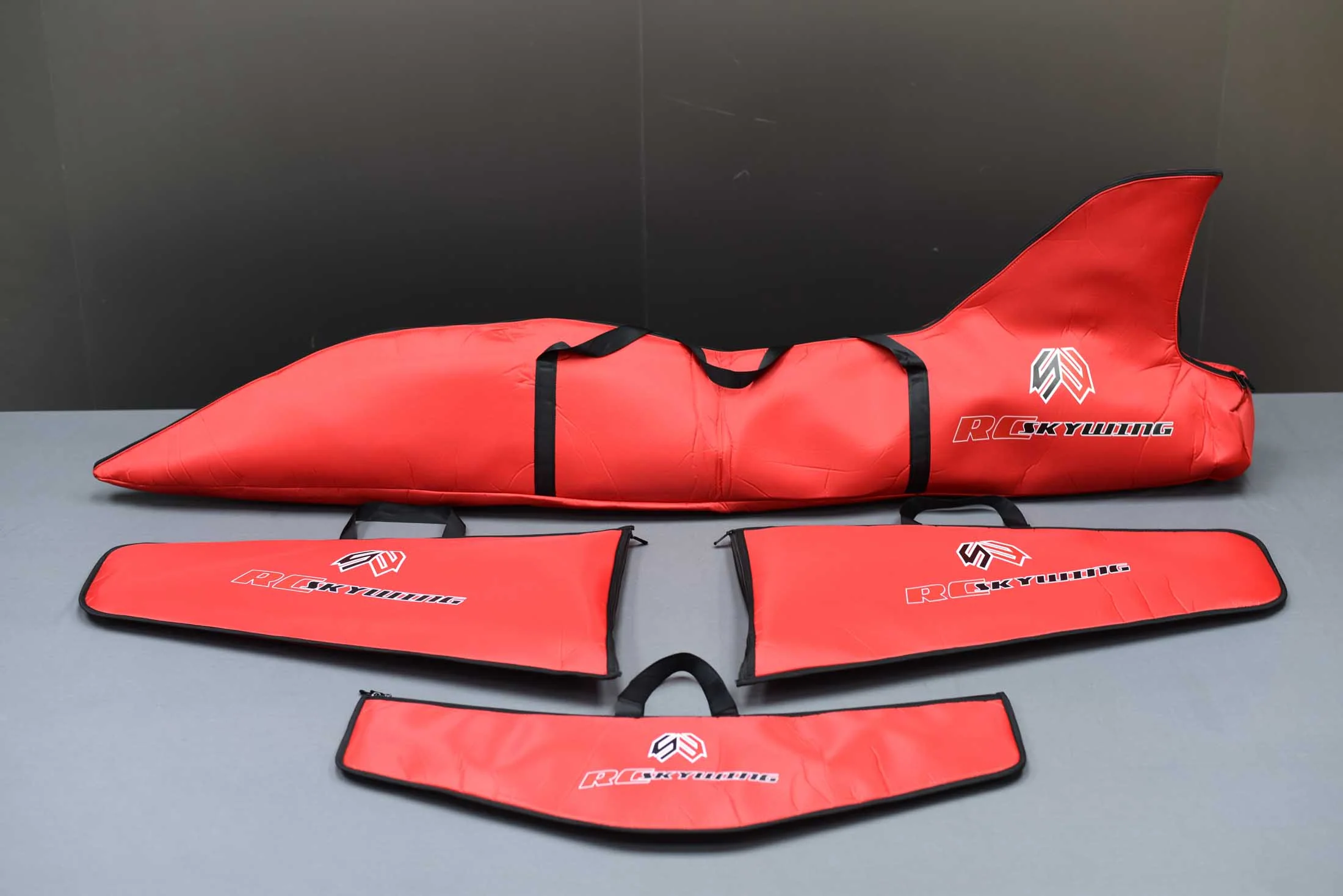 SW - Falcon 1.8M - Red/Metal Grey - ARF - Image 4