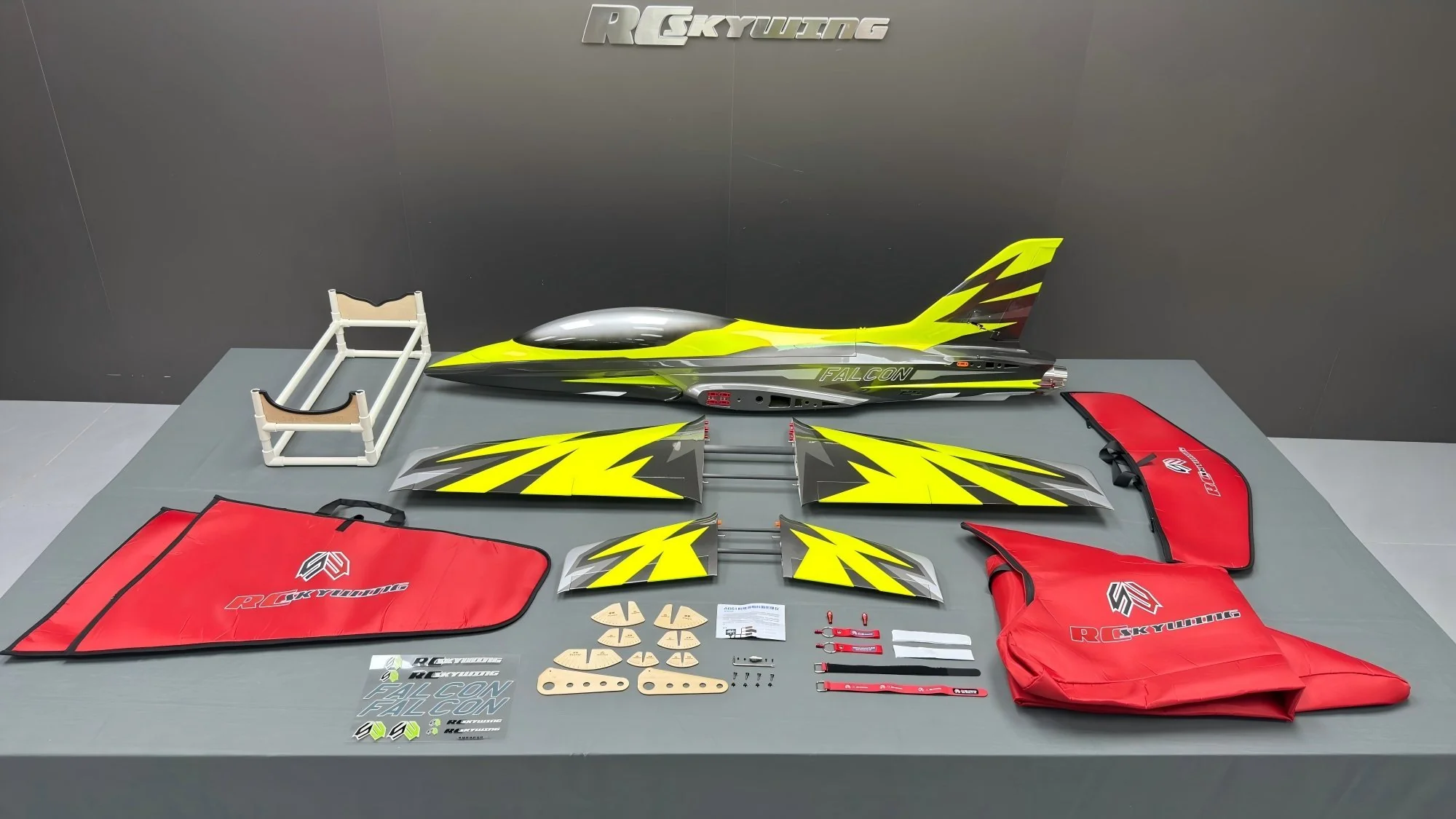 SW - Falcon 1.8M - Red/Metal Grey - PNP - Image 4