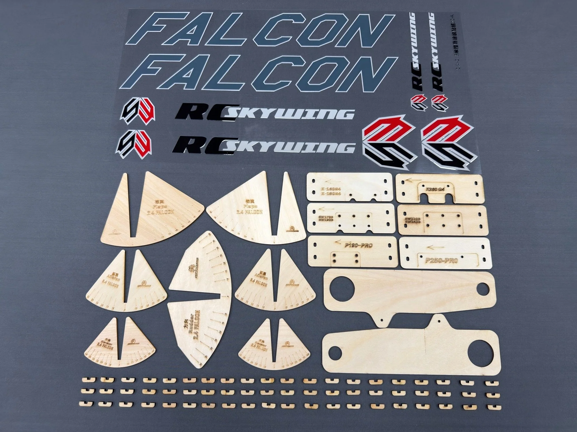 SW - Falcon 2.4M - Neon/Metal Grey - ARF - Image 16