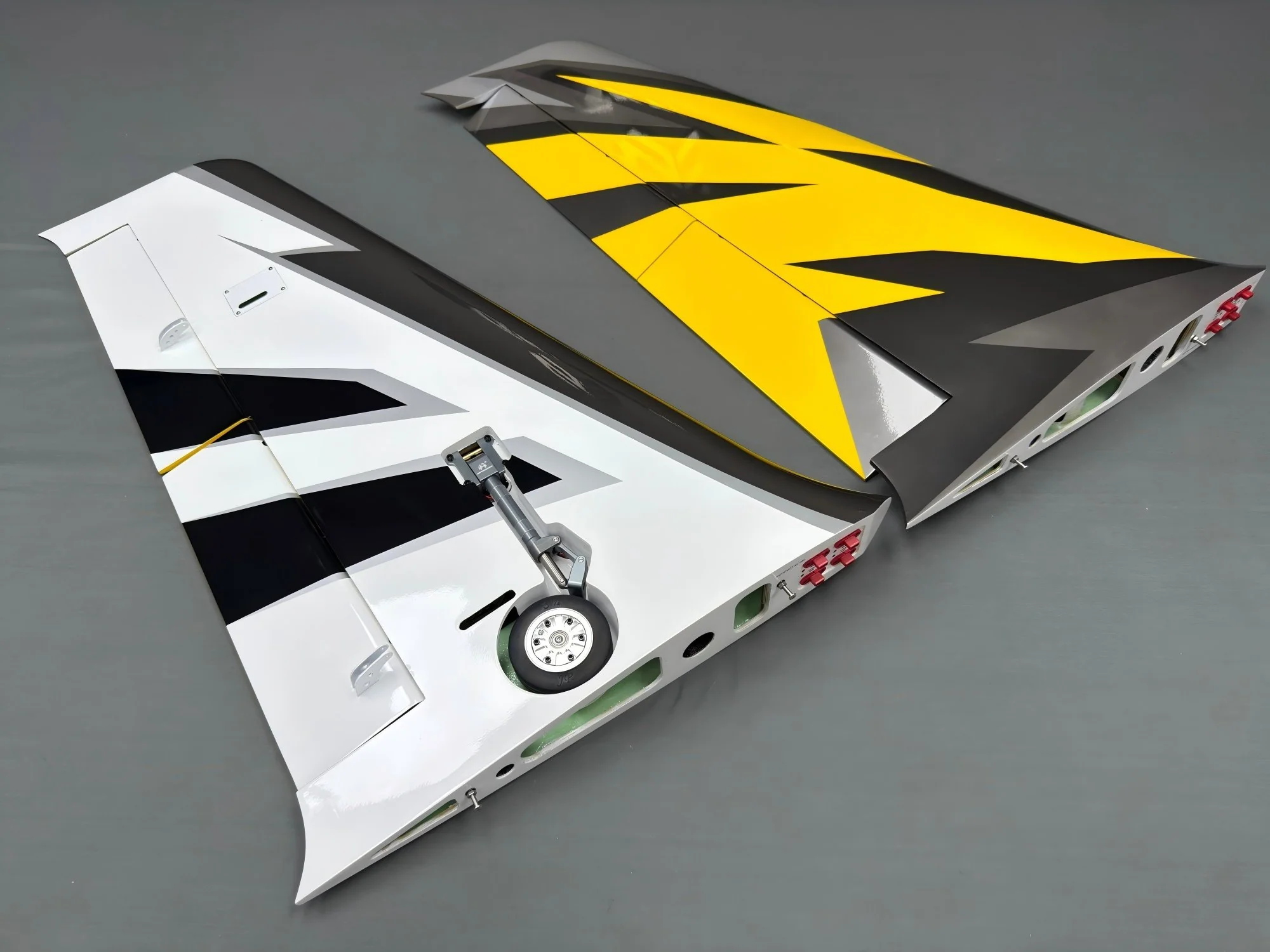 SW - Falcon 2.4M - Neon/Metal Grey - ARF - Image 4