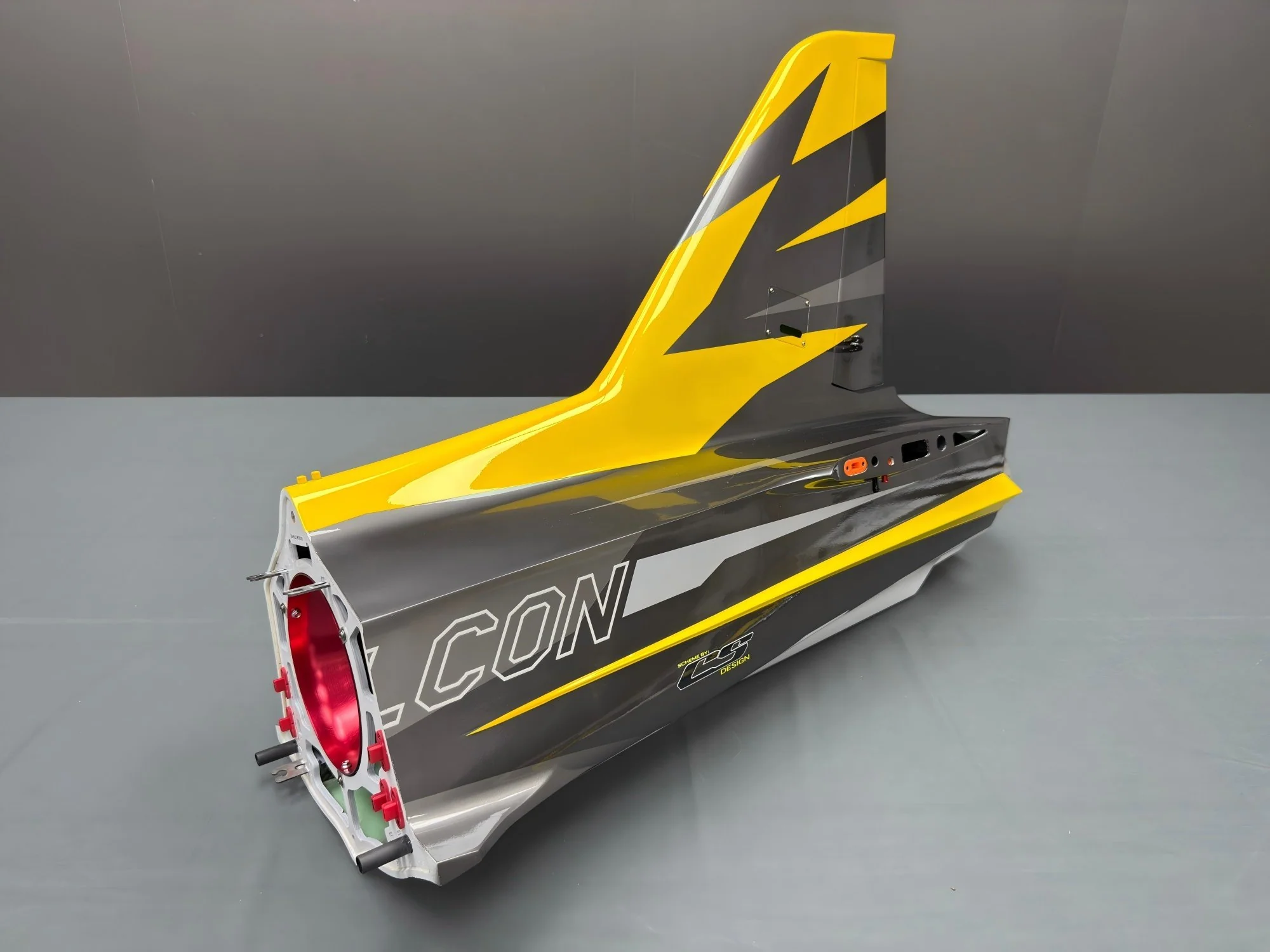 SW - Falcon 2.4M - Neon/Metal Grey - ARF - Image 7