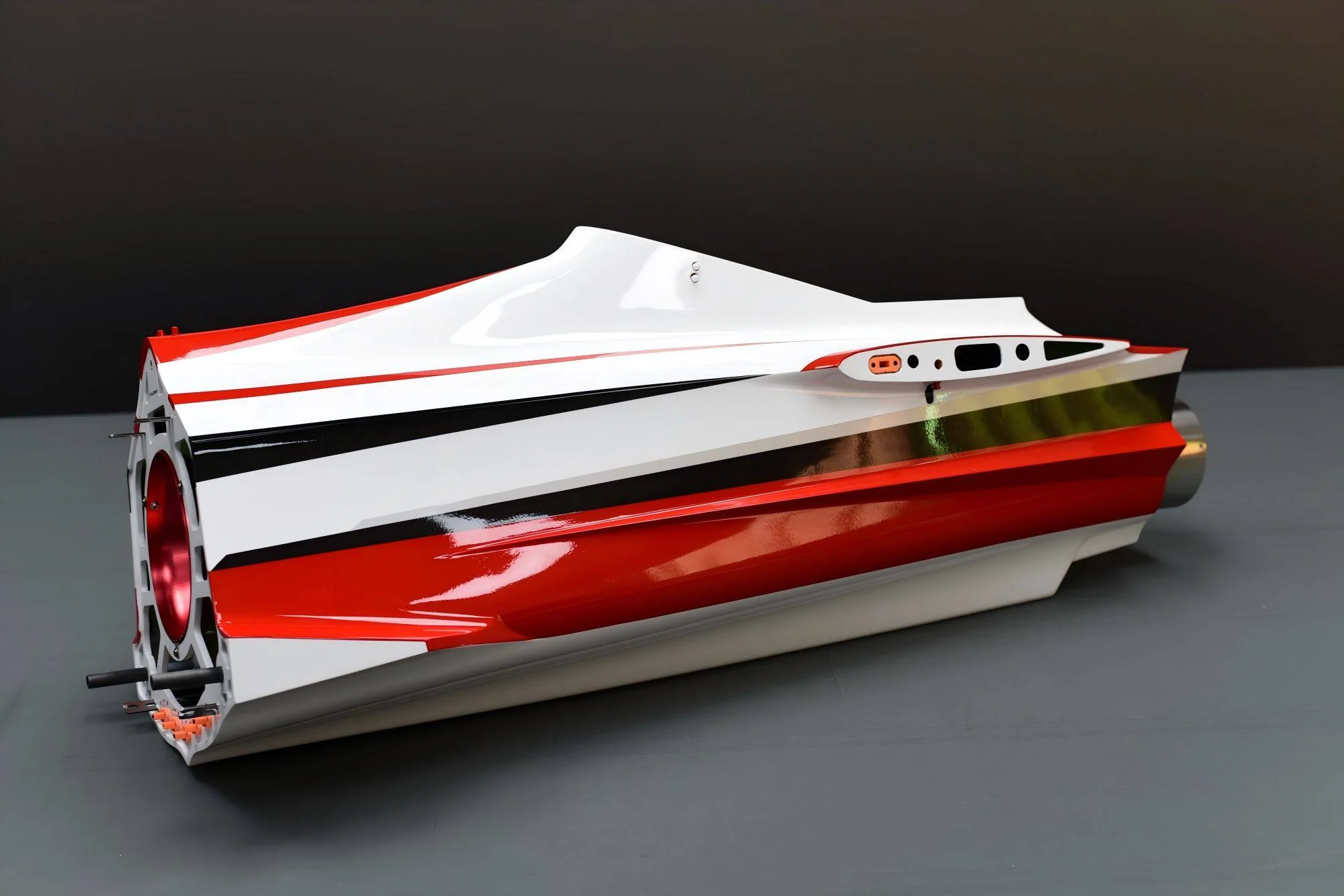 SW - Falcon 2.8M - Red/Metal Grey - ARF - Image 8