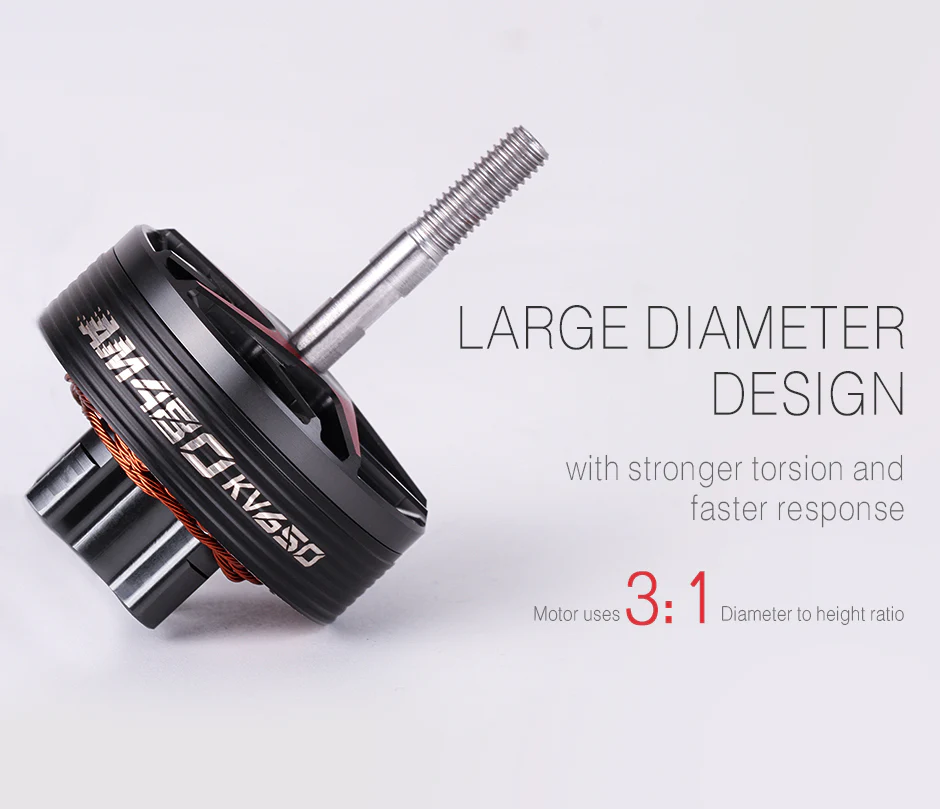 T-Motor/Hobby AM480 900KV "Version C" Brushless Motor (4s) - MOTOR ONLY - Image 3