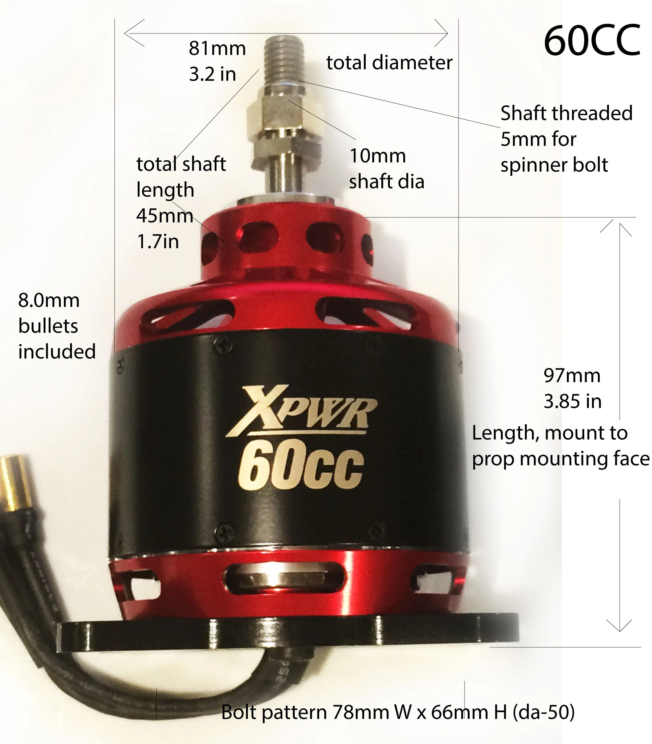 Xpwr 60CC Motor - Image 3